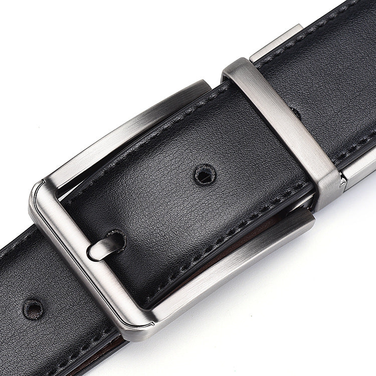 2H #8211 Double Face Leather Belt