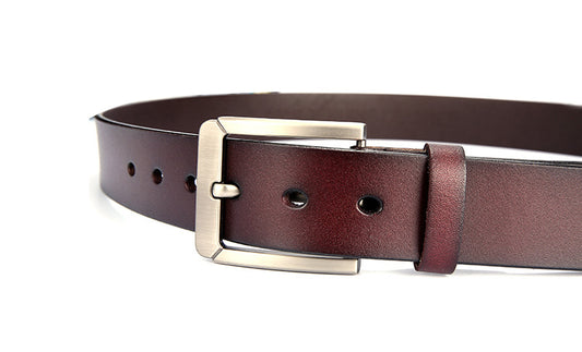 2H #9216 Brown Leather Casual Belt