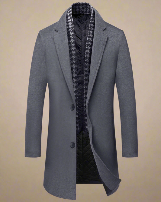 2H Gray Coat Jacket