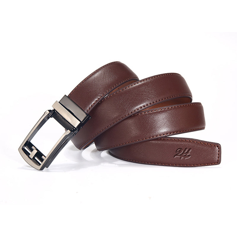 2H #9210 Brown Leather Belt