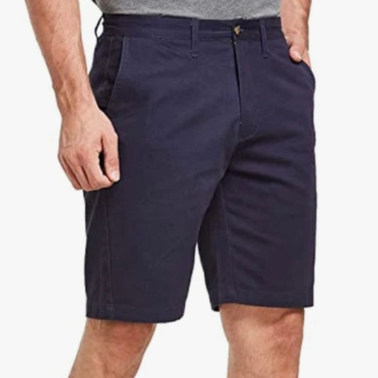 2H #1605 Navy Chinos Cotton Shorts