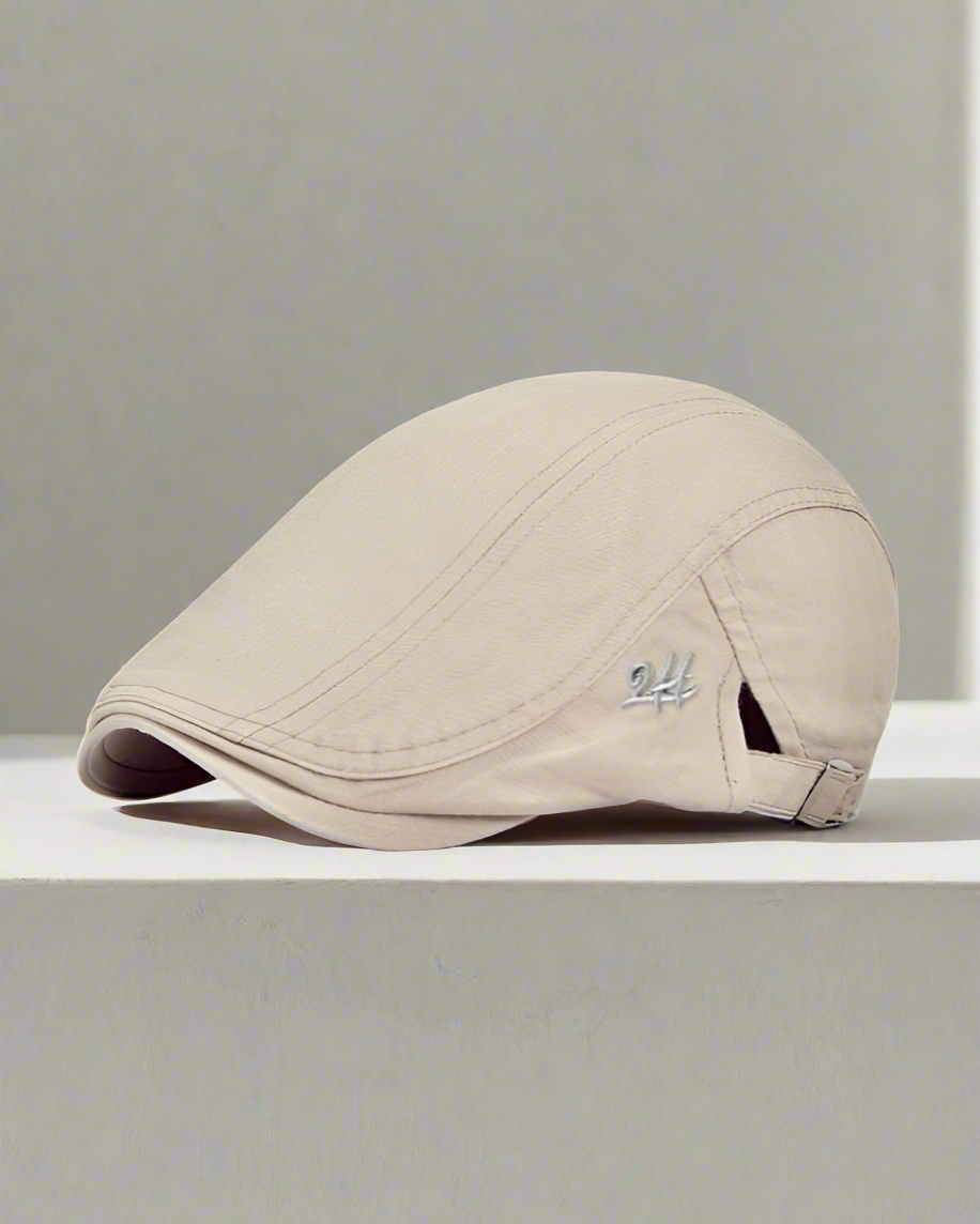 2H Light Beige Cotton cap