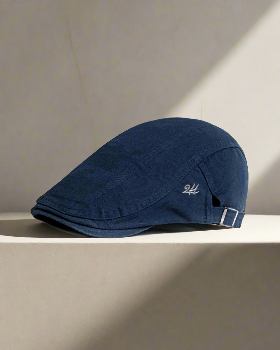 2H Navy Cotton cap