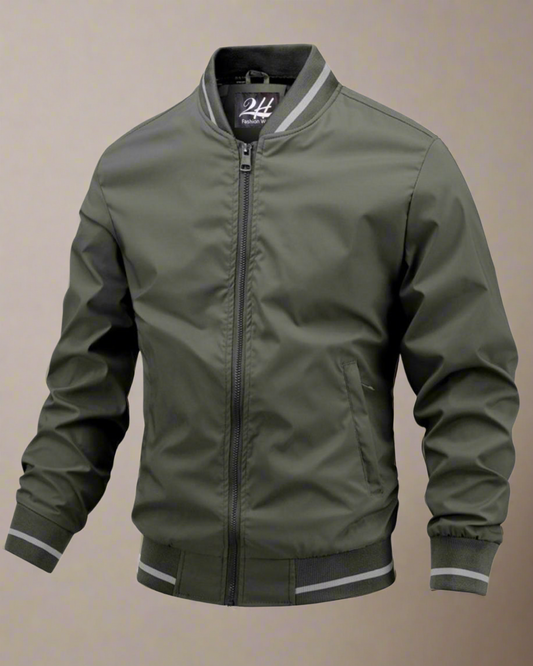 2H Green Lightweight Casual Jacket