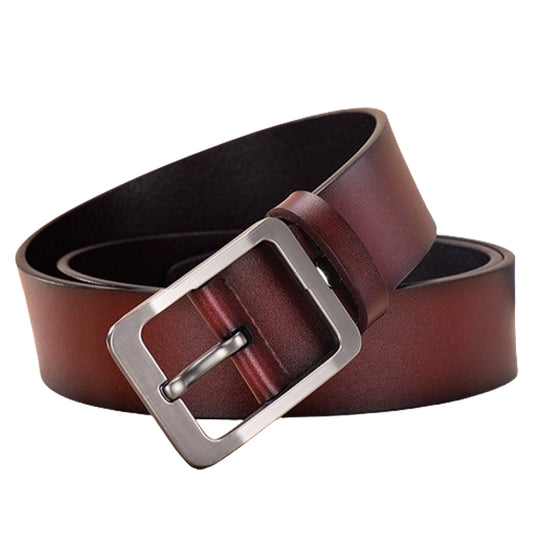 2H #9208 Brown Leather Casual Belt