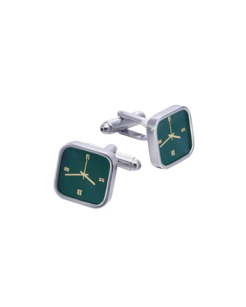 2H #DC2656 Cufflinks