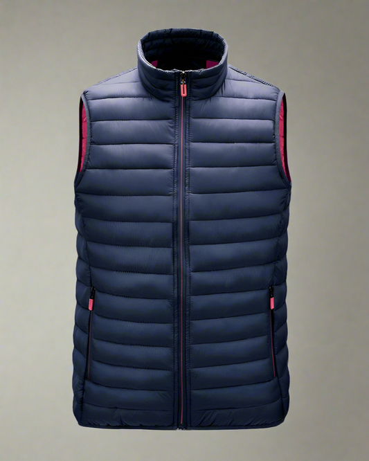 2H Blue Puffer Lightweight Gilet