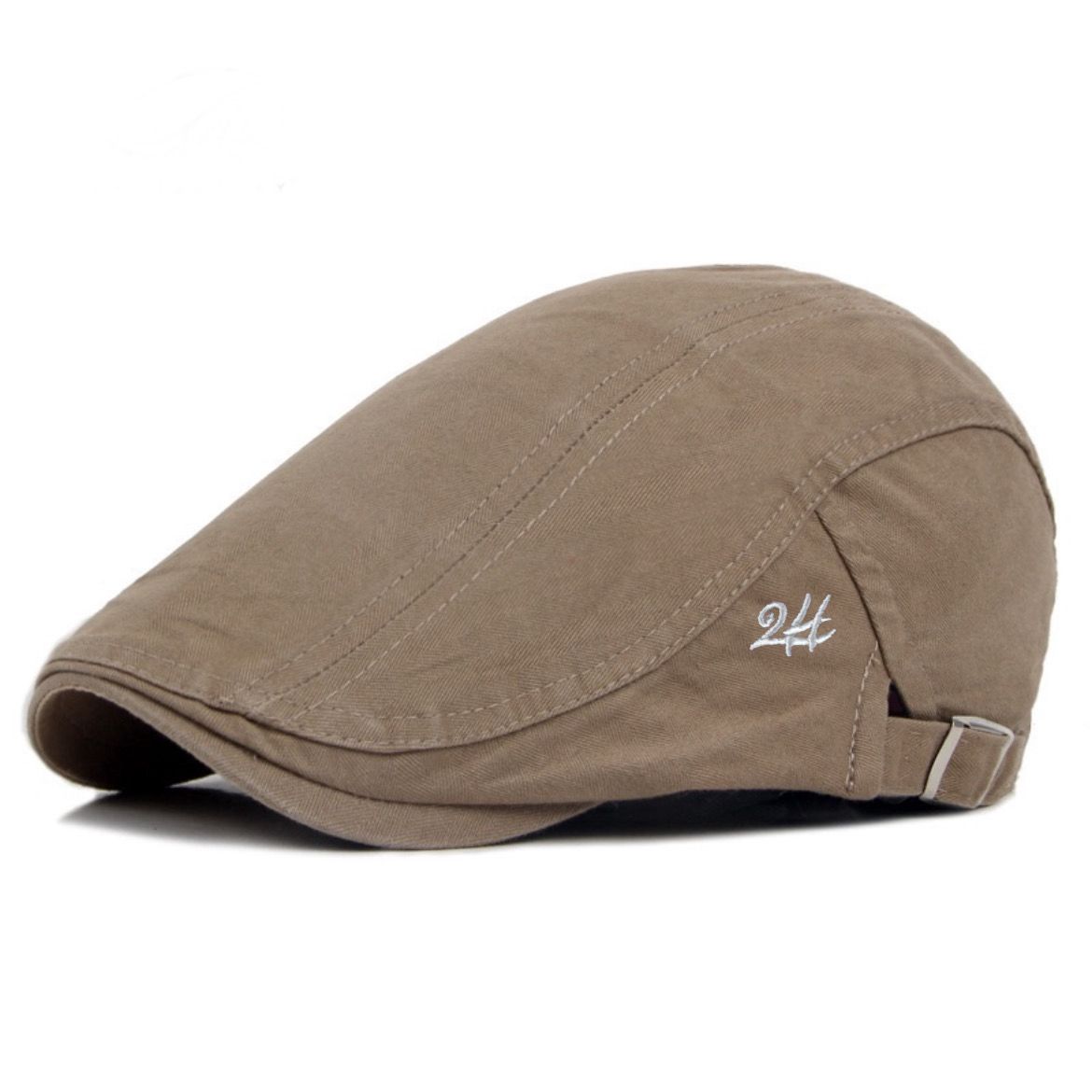 2H Beige Cotton cap