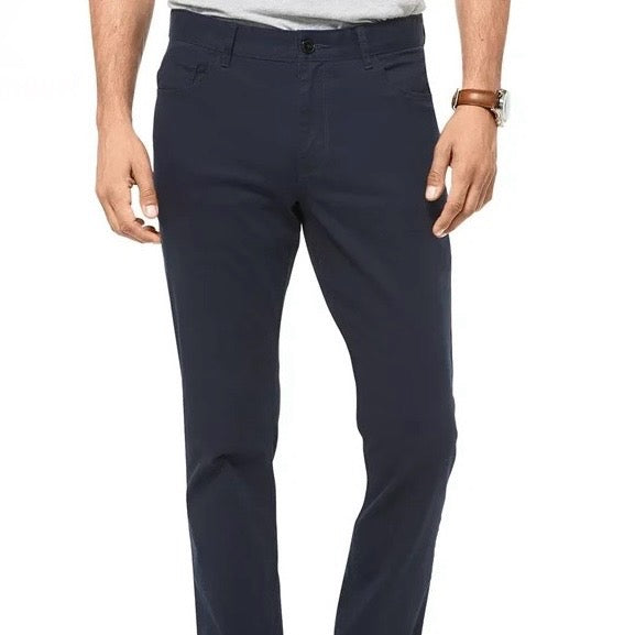 SALE! 2H Navy Five Pockets Slim Pant