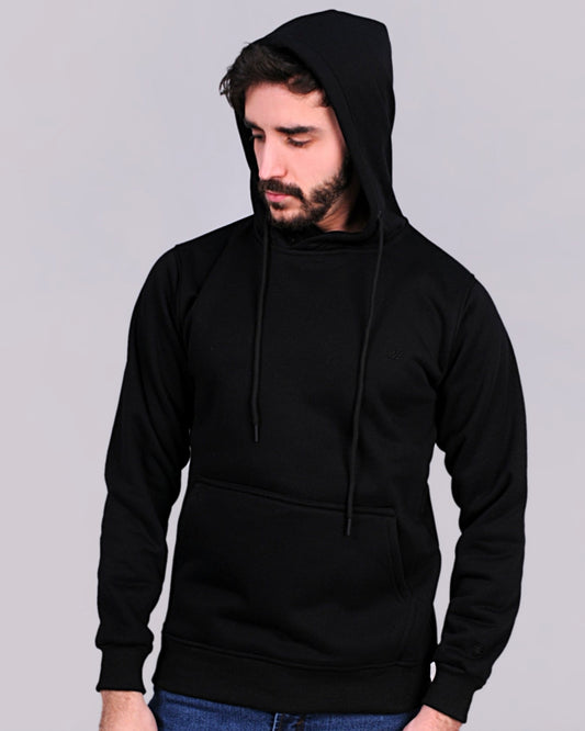 2H Black Men Sweater Cotton Hoodie