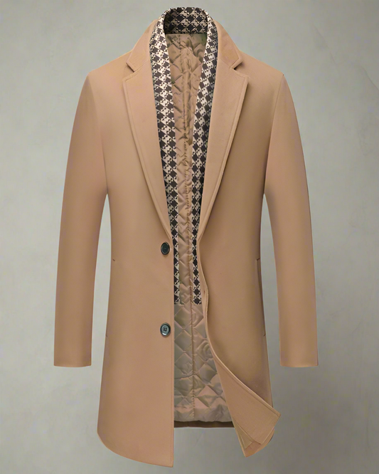 2H Light Beige Coat Jacket