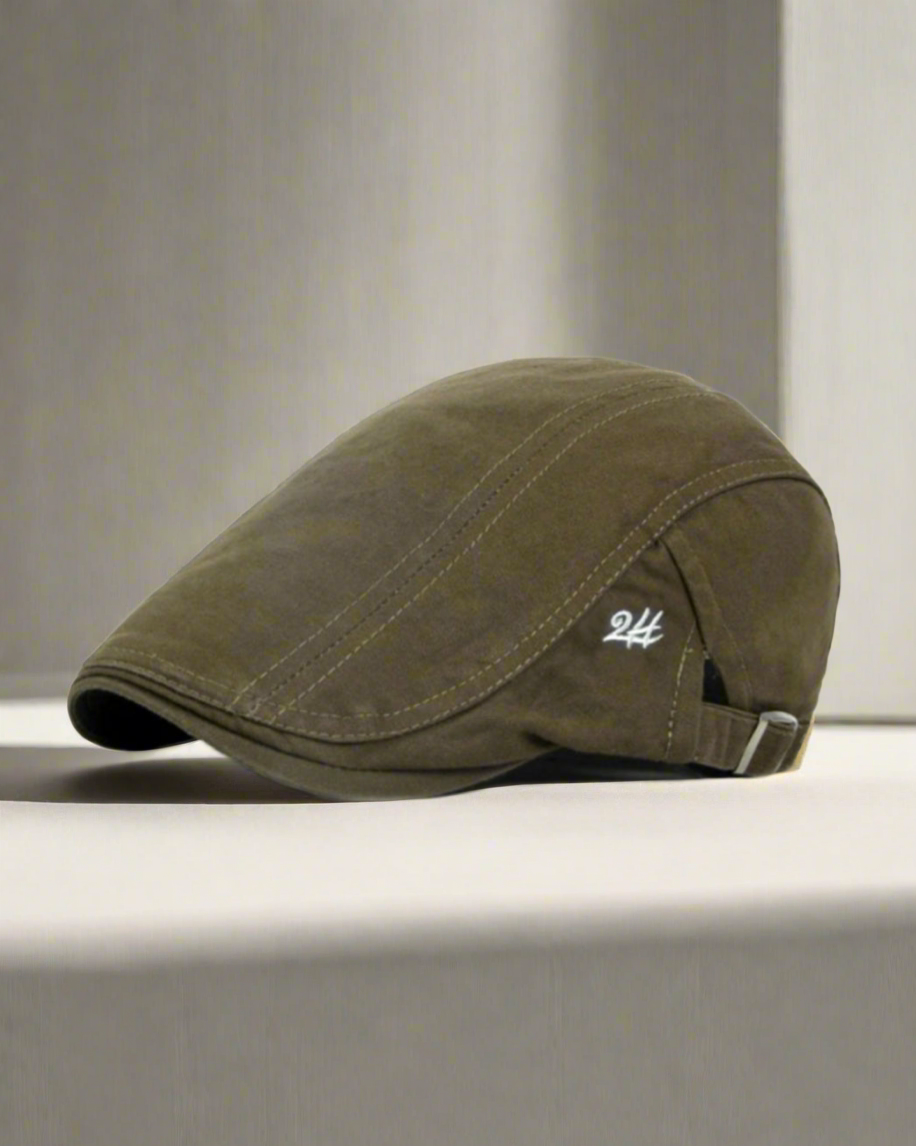 2H Olive Green Cotton cap