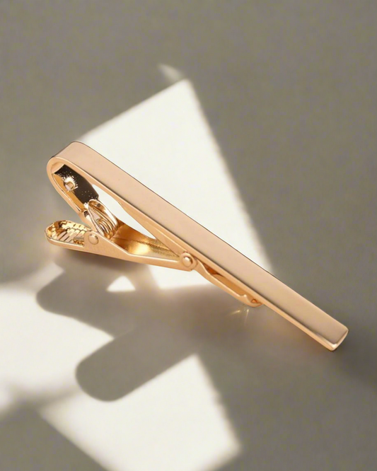 2H Gold Necktie Pins