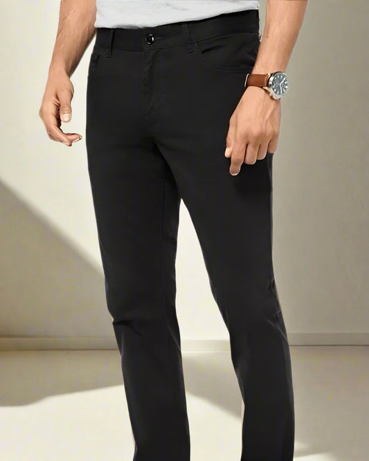 SALE! 2H Black Five Pockets Slim Pant