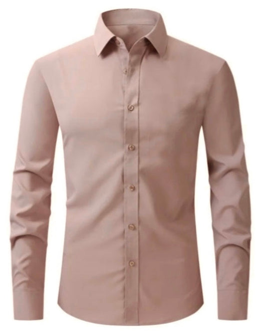 2H Beige Classic Shirt