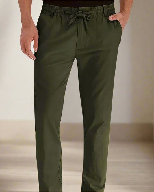 2H Army Chinos Cotton Pant with rope