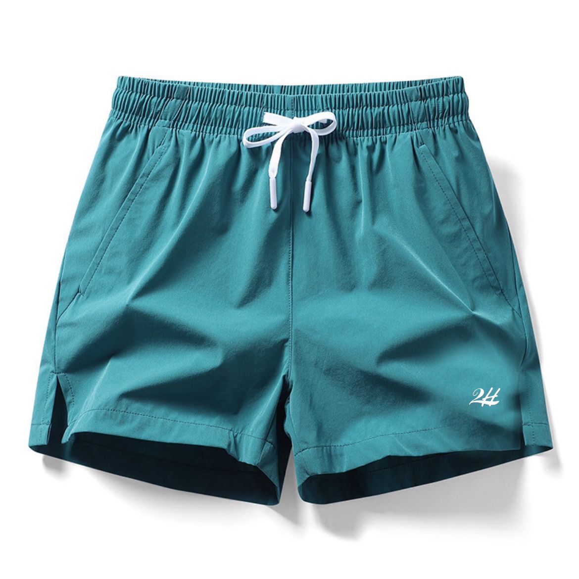 2H Light Blue Swimming Shorts