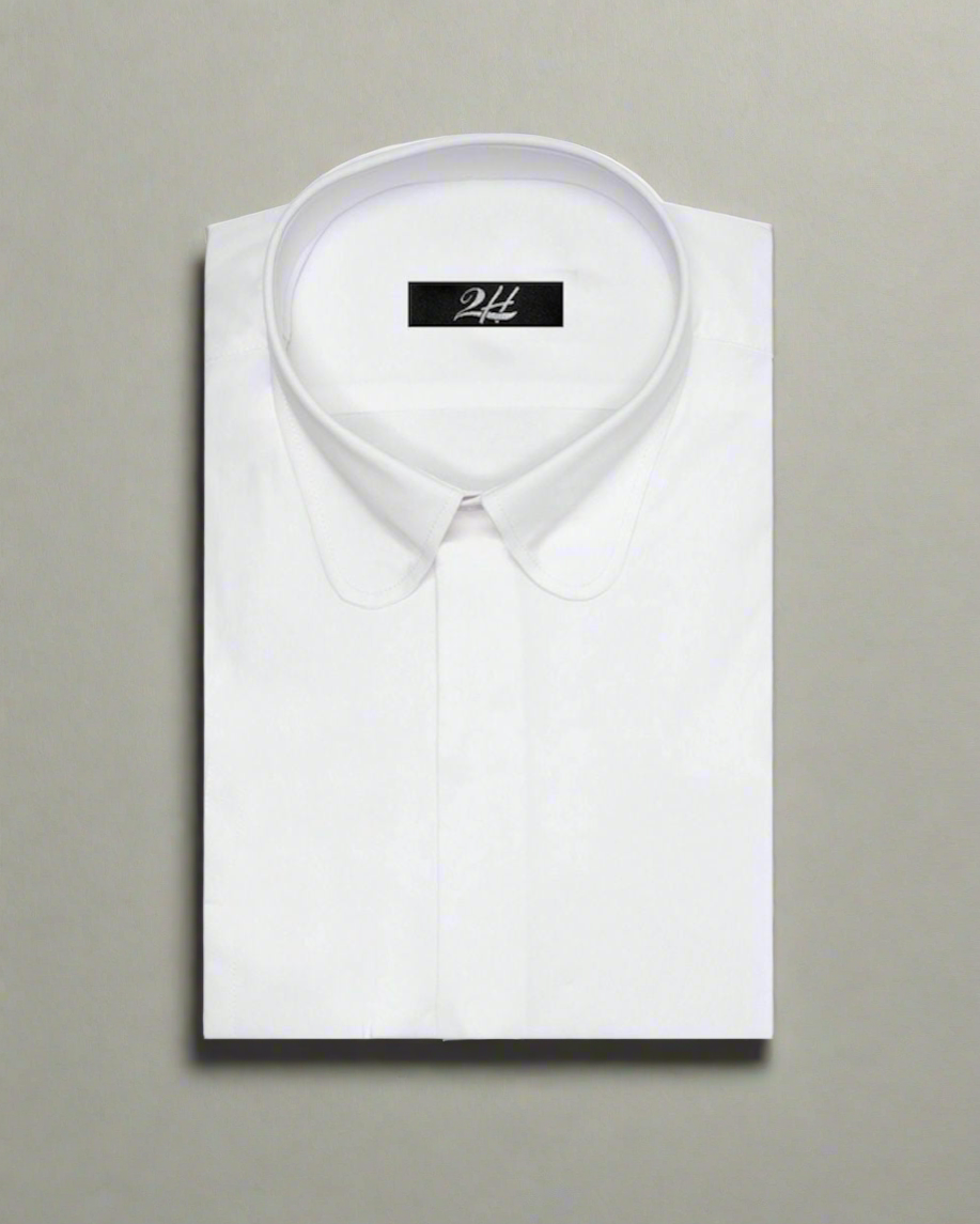 2H Round white Classic Shirt