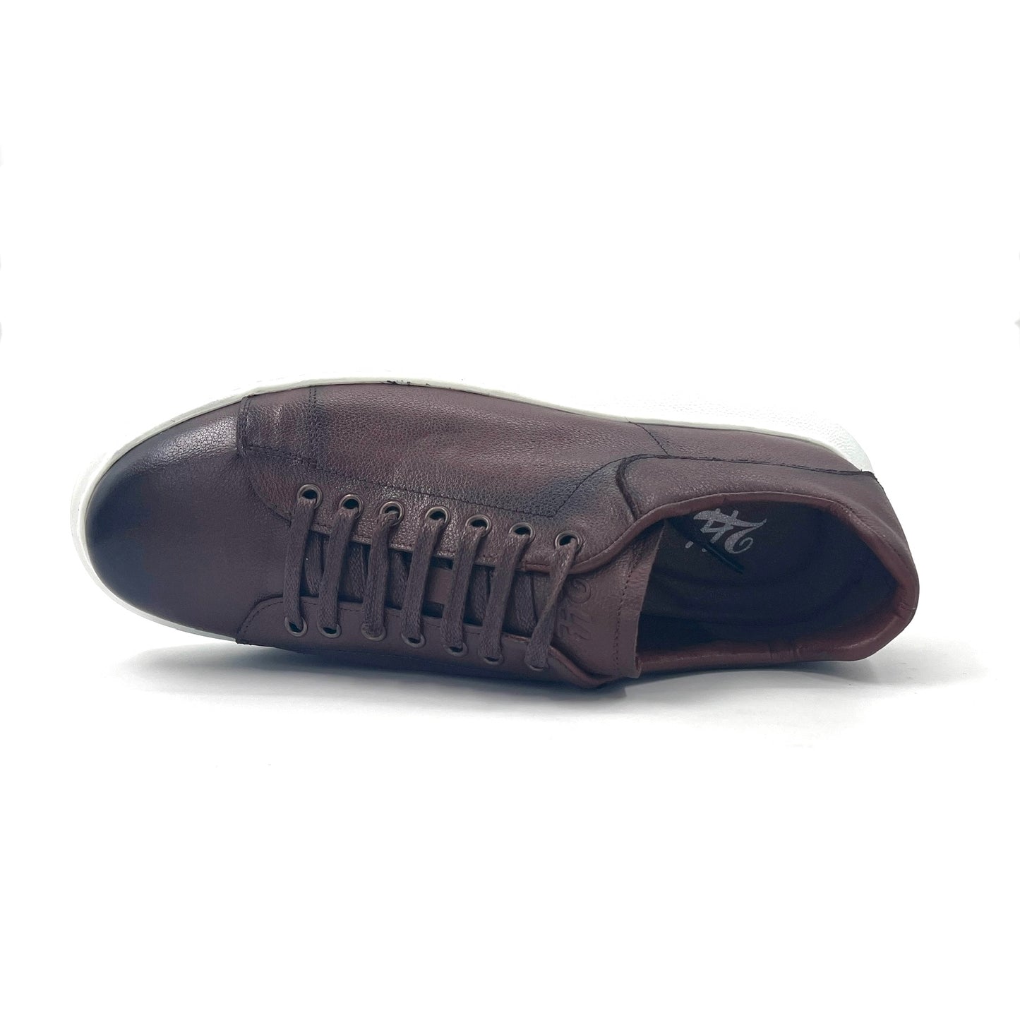 2H #013 Genuine Leather Brown Casual Shoes