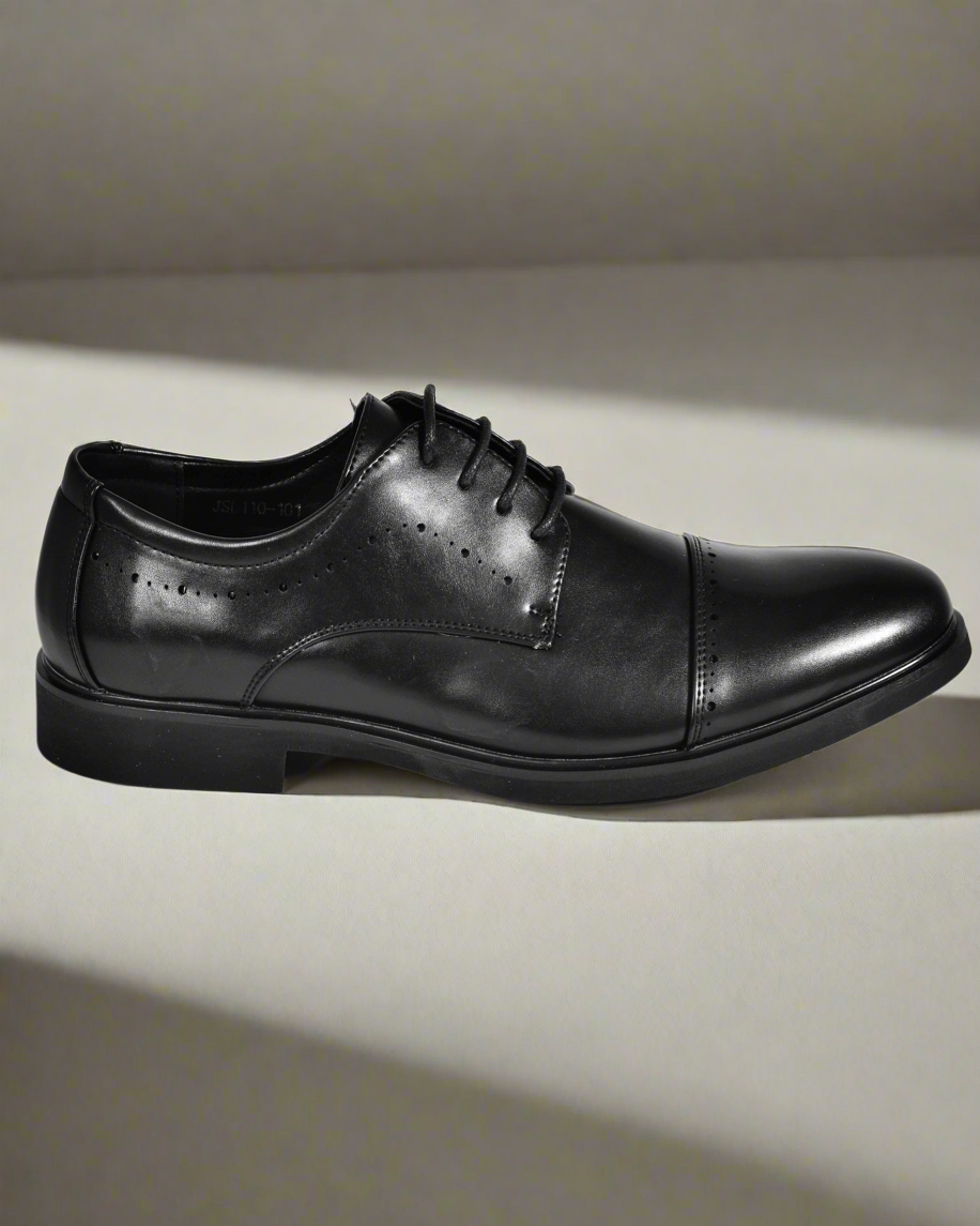 2H #110-101 Black Classic Shoes