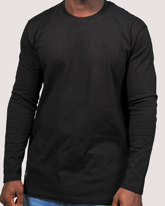 2H #338761 Black long Sleeve Sweater