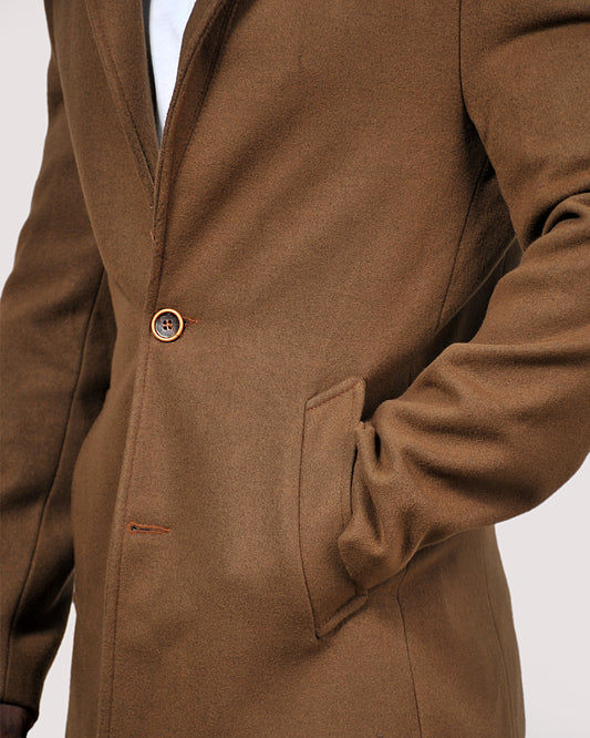 2H Havan High Neck Coat Jacket