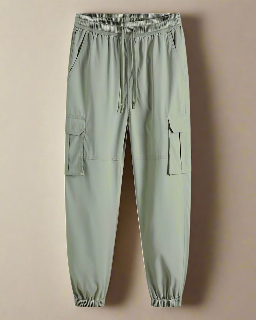 SALE! 2H Cargo Light Green Slim Pant