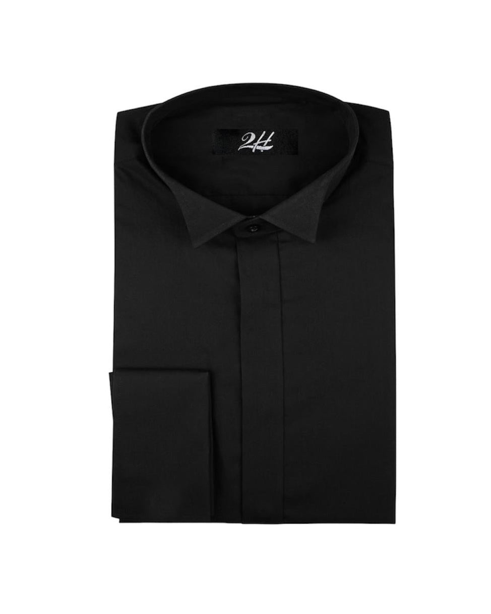 2H Black Col Casse Classic Shirt