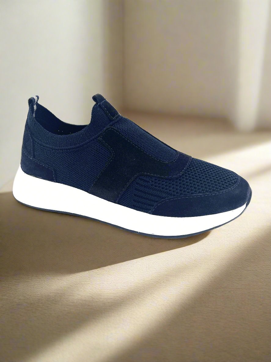 2H #65-12 Navy Triko Shoes