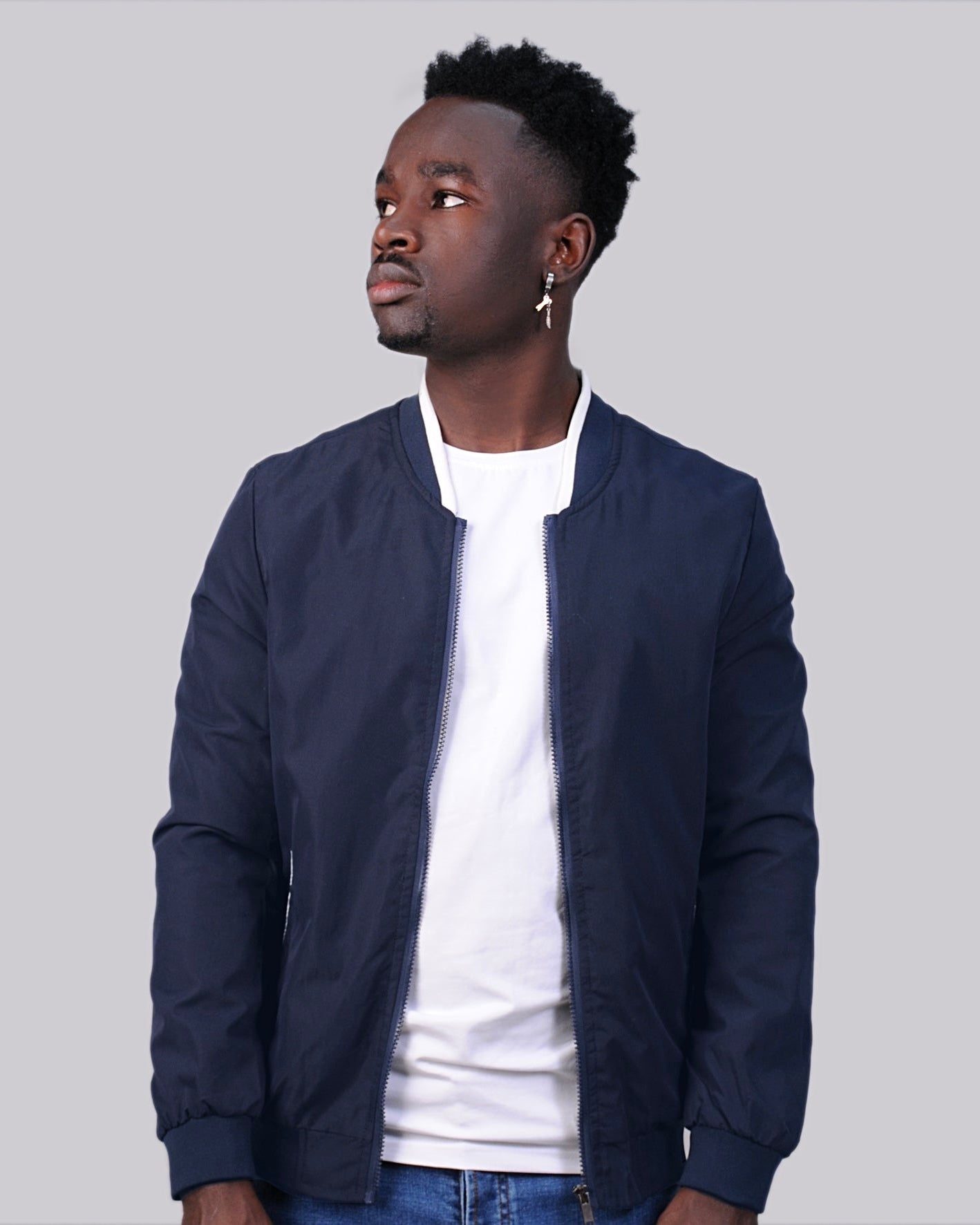 SALE! 2H Navy Lightweight Casual Jacket