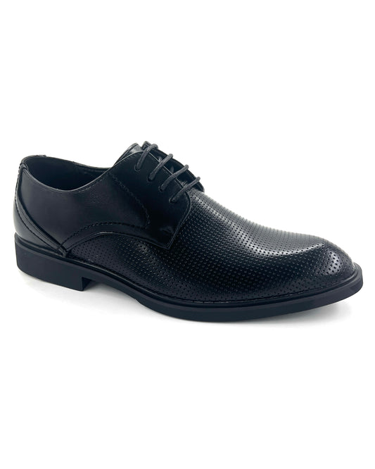 2H #JSL111-2 Black Classic Shoes