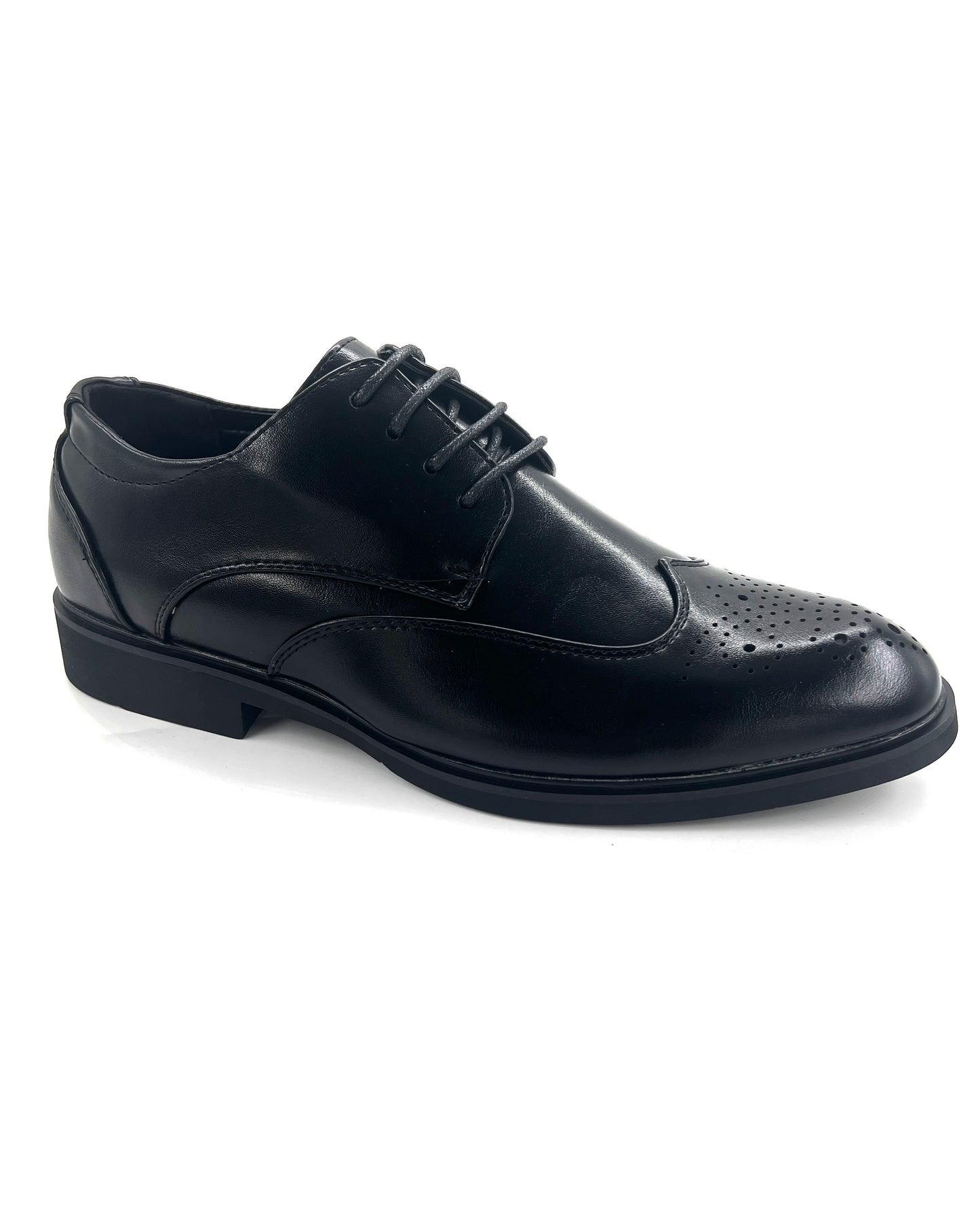 2H #JSL110-2 Black Classic Shoes