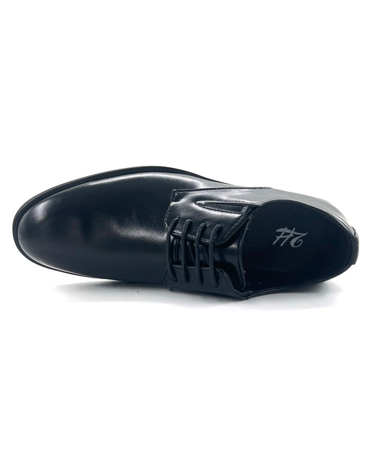 2H #JSL111-1 Black Classic Shoes
