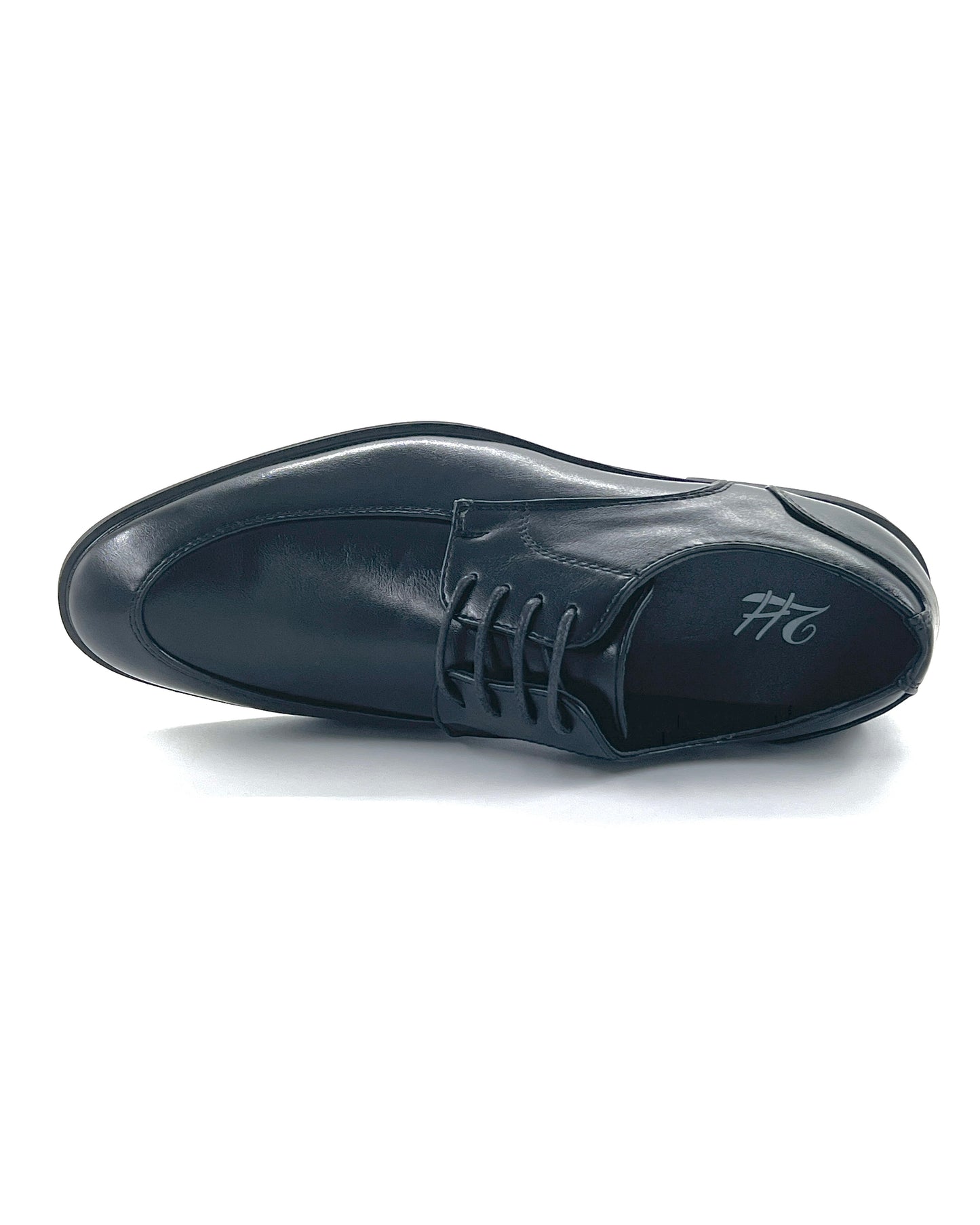 2H #JSL110-3 Black Classic Shoes