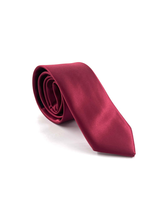 2H Brick Red Neck Tie