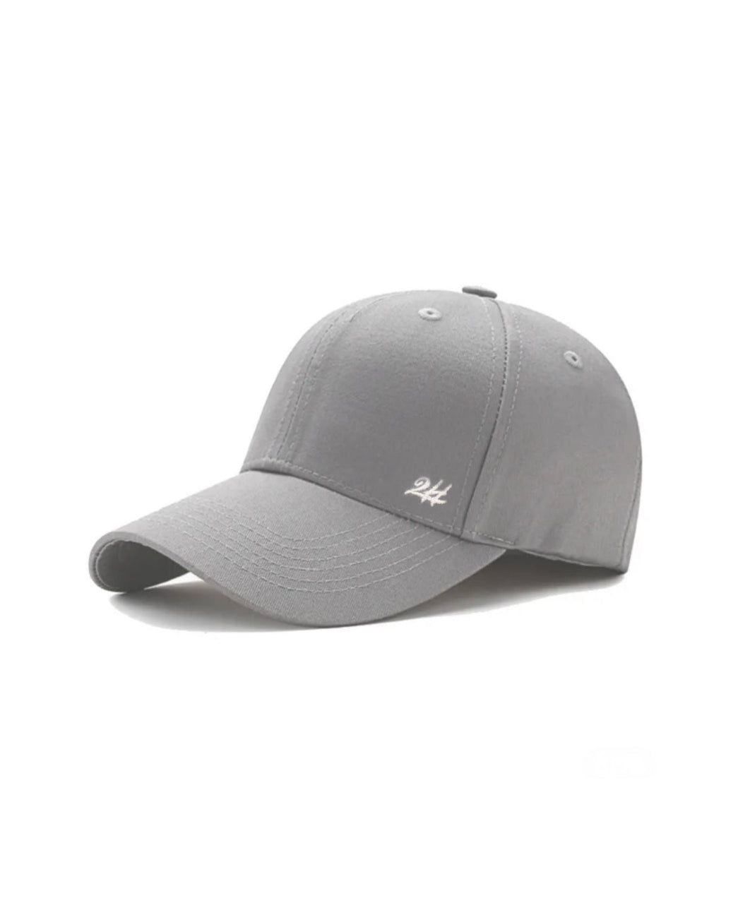 2H Cotton Canvas Light Gray Cap