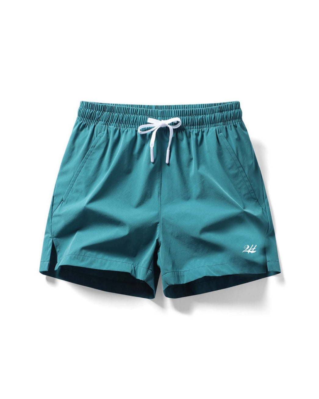 2H Light Blue Swimming Shorts