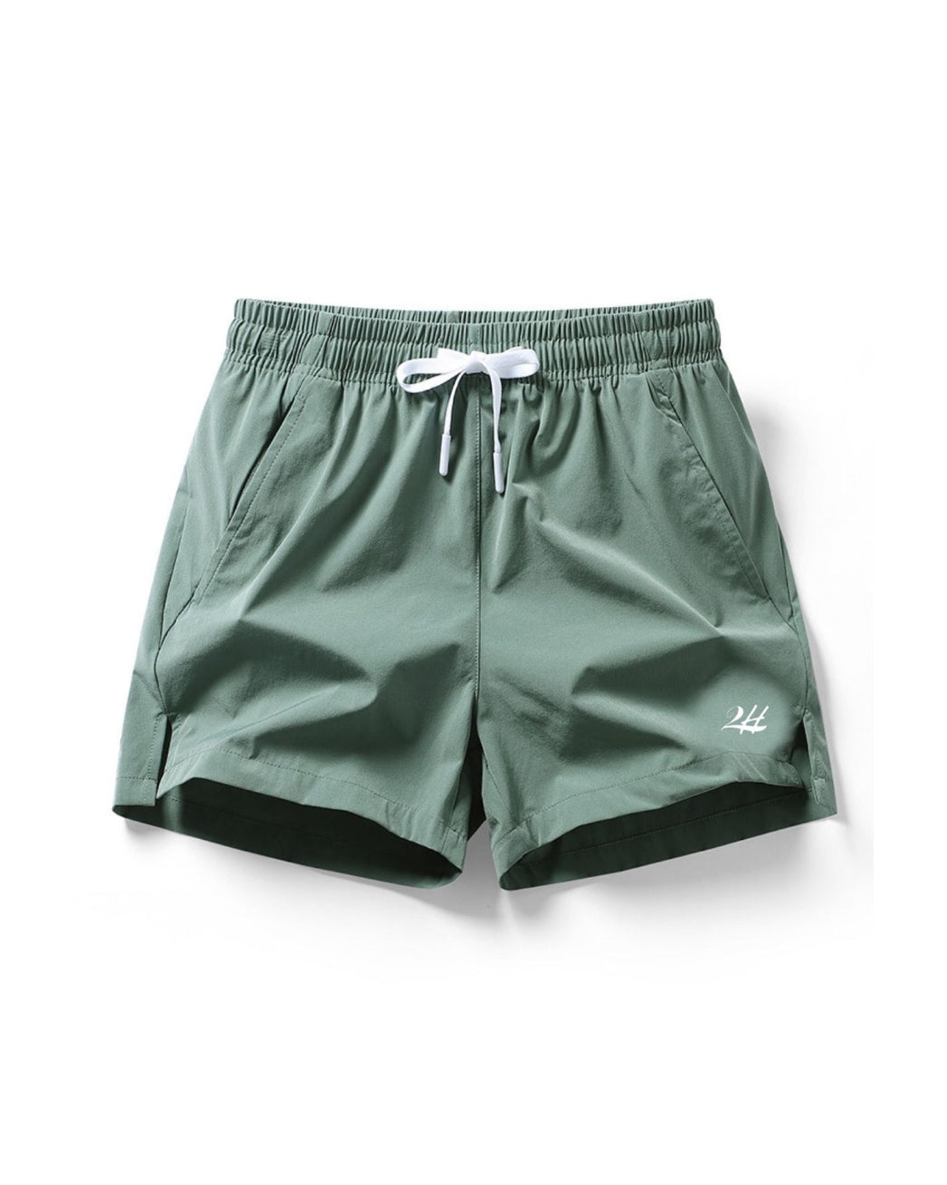 2H Olive Swimming Shorts