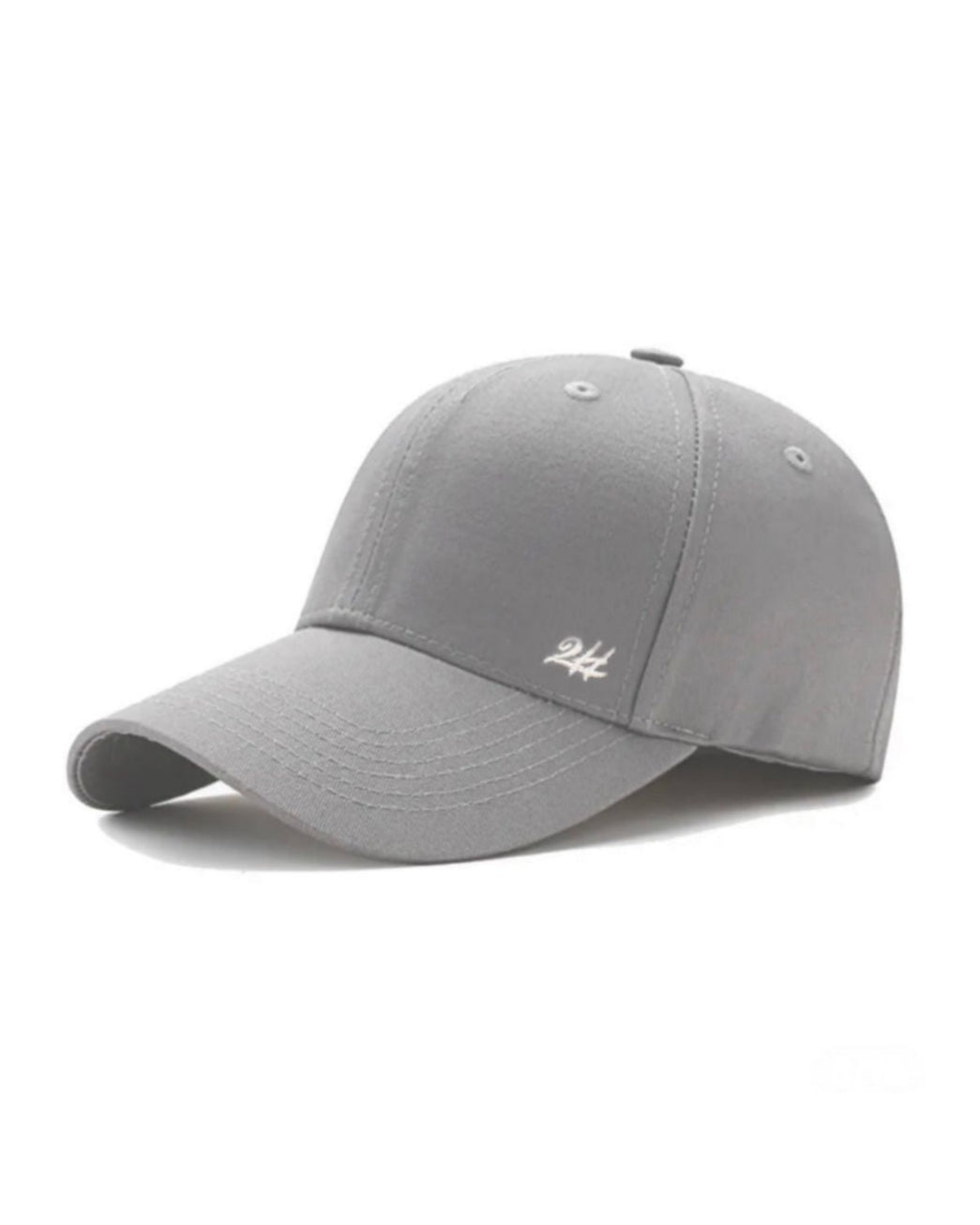 2H Cotton Canvas Light Gray Cap