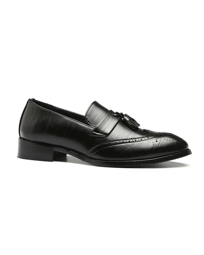 2H #B07 Black Classic Shoes