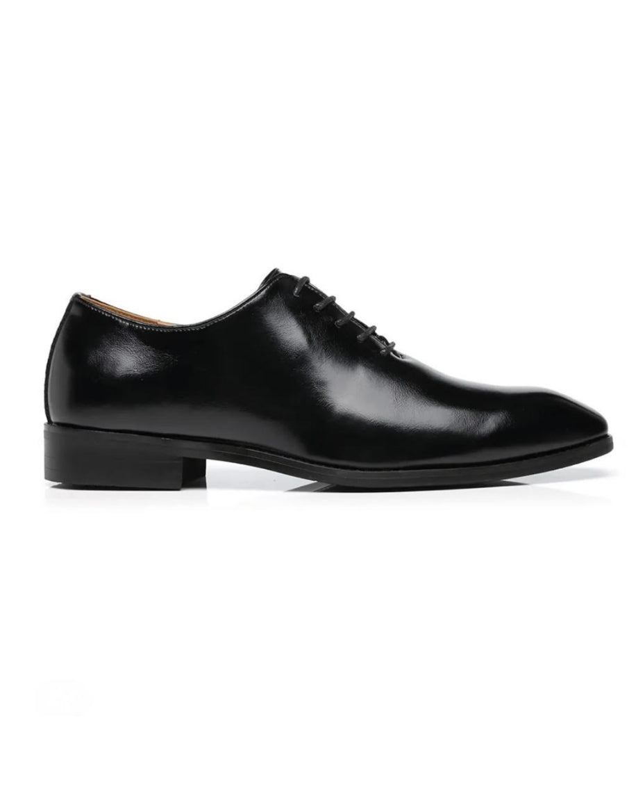 2H #QM025 Black Classic Shoes