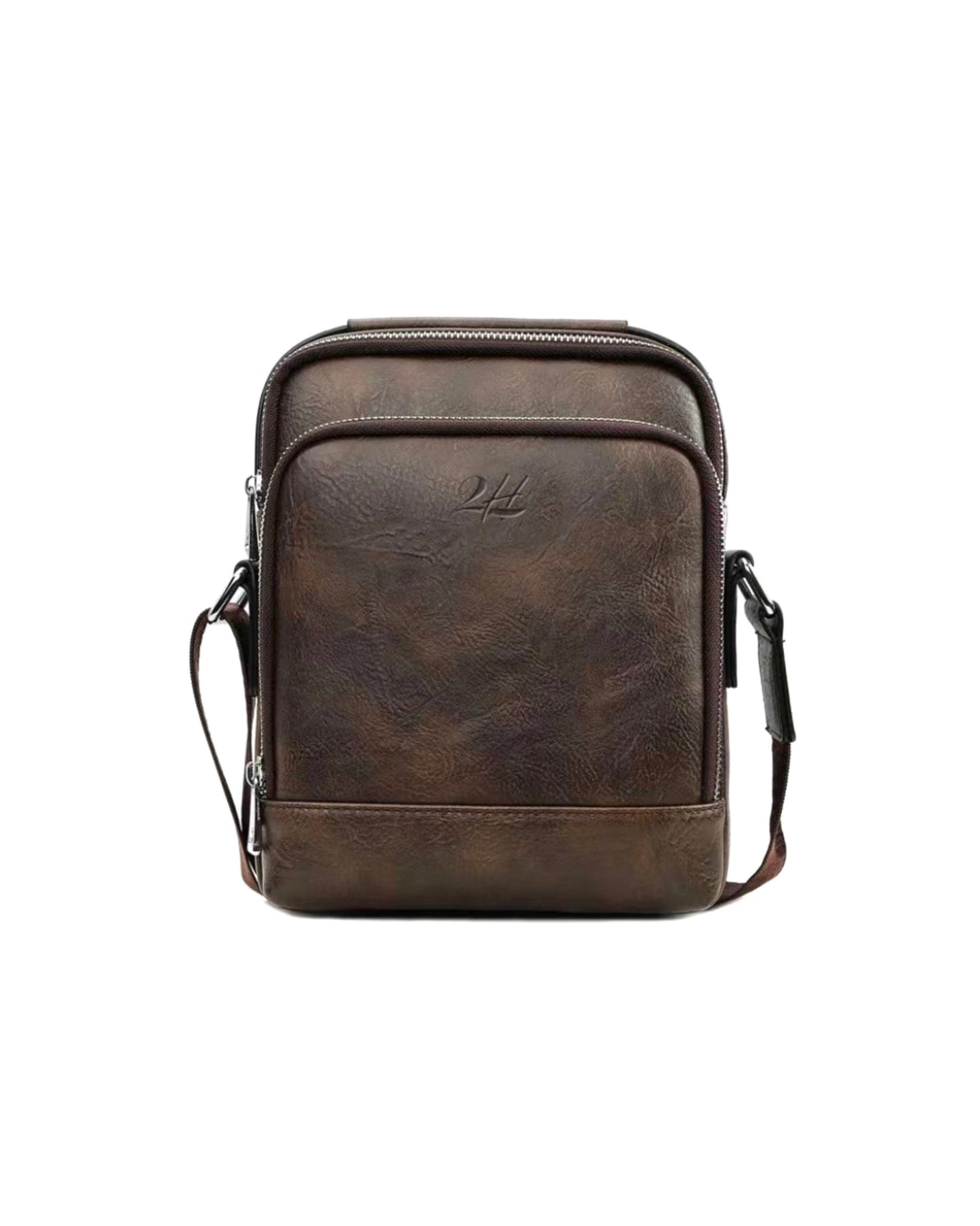2H #1028 Brown Shoulder Bag