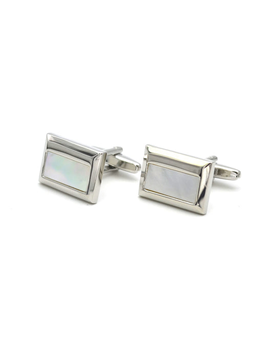 2H Silver Cufflinks