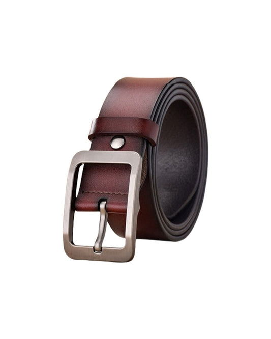 2H #9208 Brown Leather Casual Belt