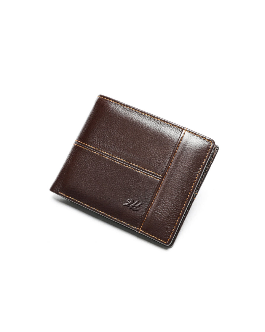 2H #8064 Genuine Leather Wallet