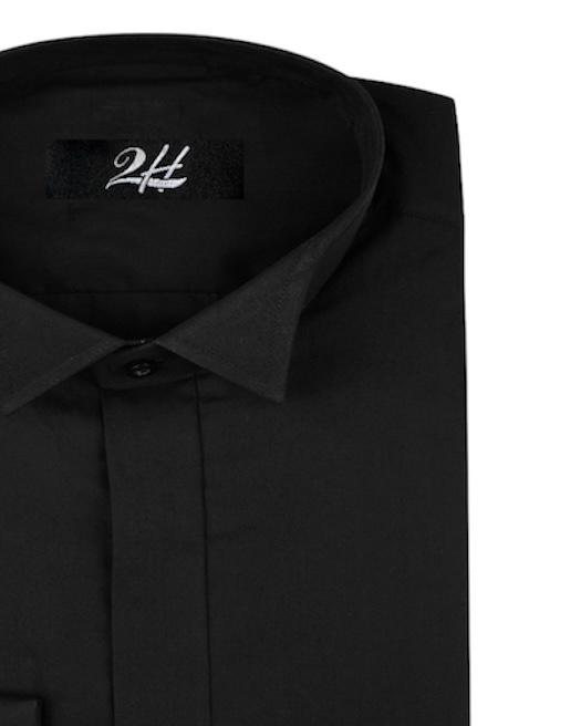 2H Black Col Casse Classic Shirt