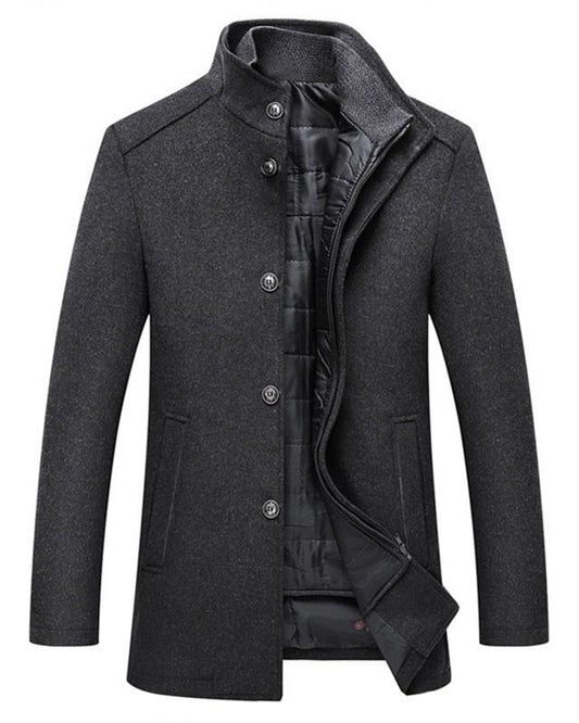 2H Gray Coat Jacket