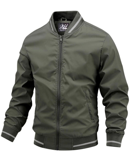 2H Green Lightweight Casual Jacket