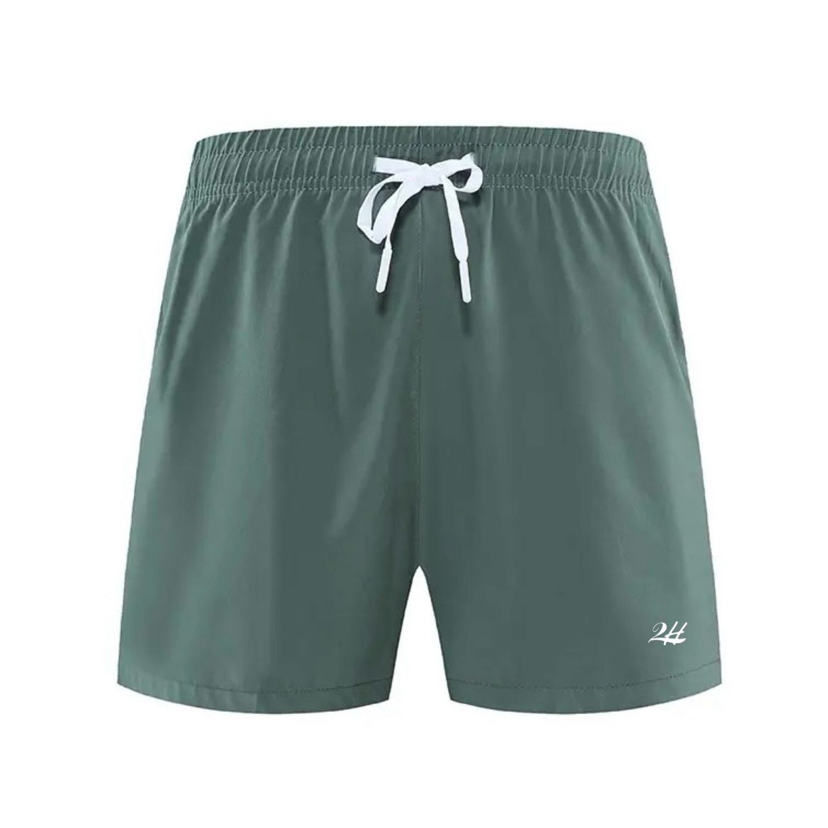 2H Olive Swimming Shorts