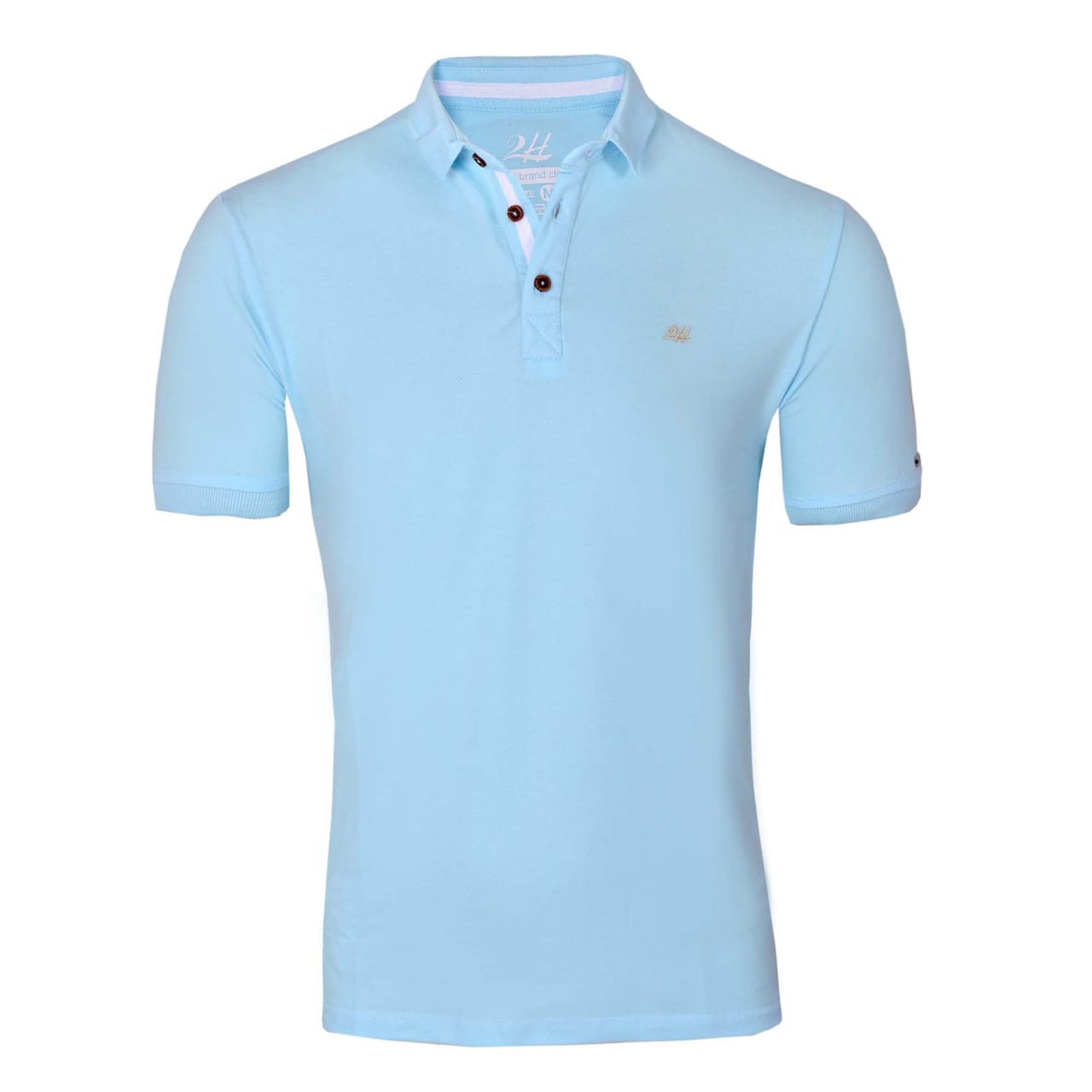 2H #77032 Baby Blue Polo T-shirt